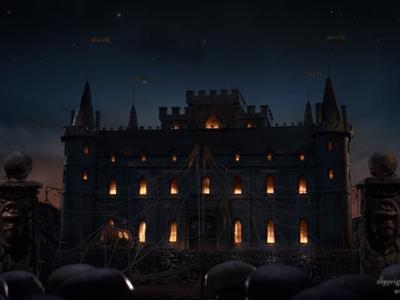 This is a shot of the castle with cicada puppets and props from the puppet animated short film, Cicada Princess, directed by Mauricio Baiocchi. http://vimeo.com/84058031	